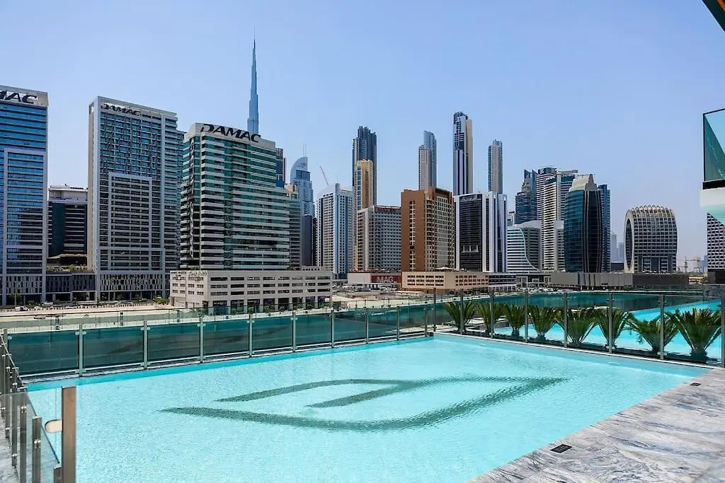 1Bdr Yacht View Binghatti Canal Dubai 0*,